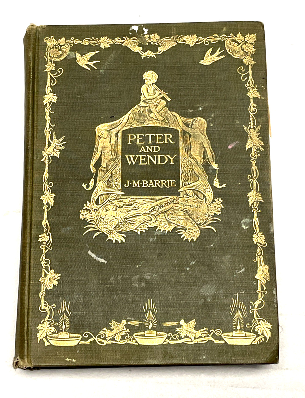 1911 Peter and Wendy - Peter Pan J.M. Barrie 1st American Edition SCARCE AS IS